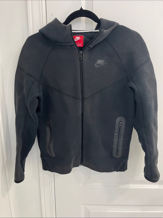 Nike Other - Nike Kids Black Hooded Full-Zip Puffer Jacket